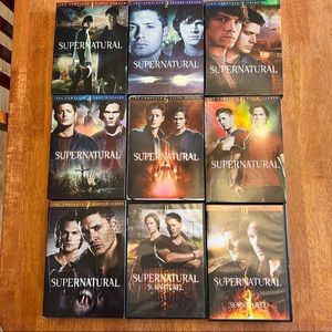 Supernatural DVD set - seasons 1-8, 10